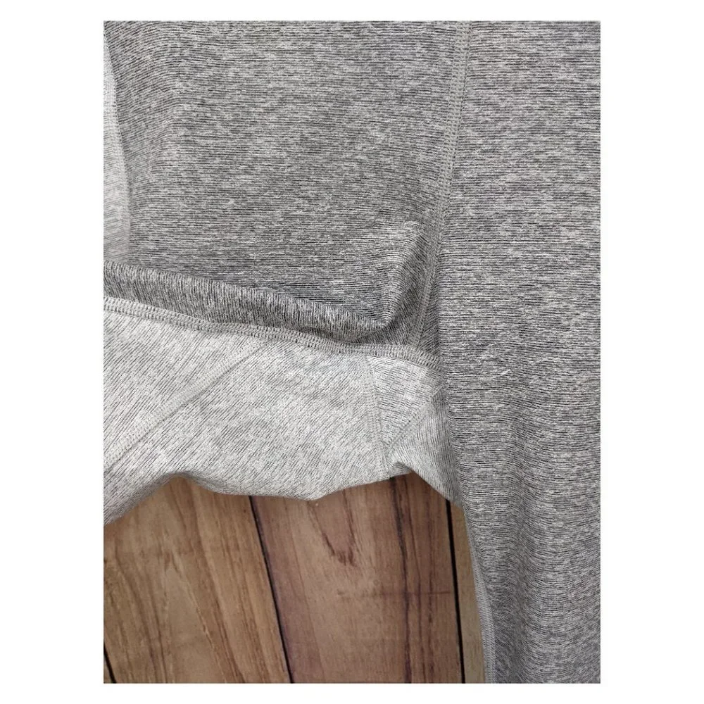 OUTDOOR VOICES Warmup 3/4 Legging Dove/Ash Gray Space Dyed Sz XL - Picture 4 of 8